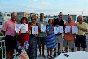 Surf City Taxpayers Association Board celebrates 30 years of the organization. 